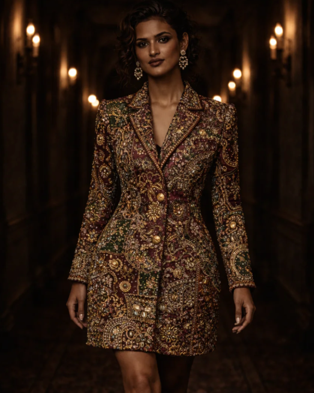 Banjara Trail - Bella the Embellished Blazer Dress