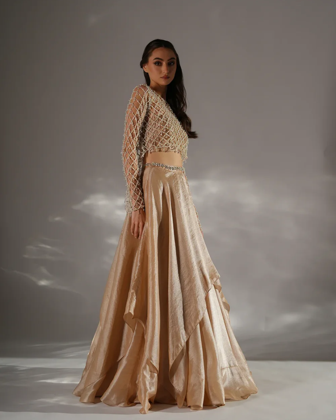Jade by Ashima - Celeste Drape skirt co-ord set