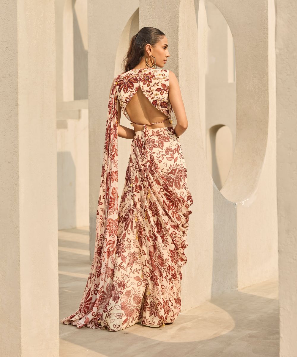 DiyaRajvvir - Amelia collection - Saree set