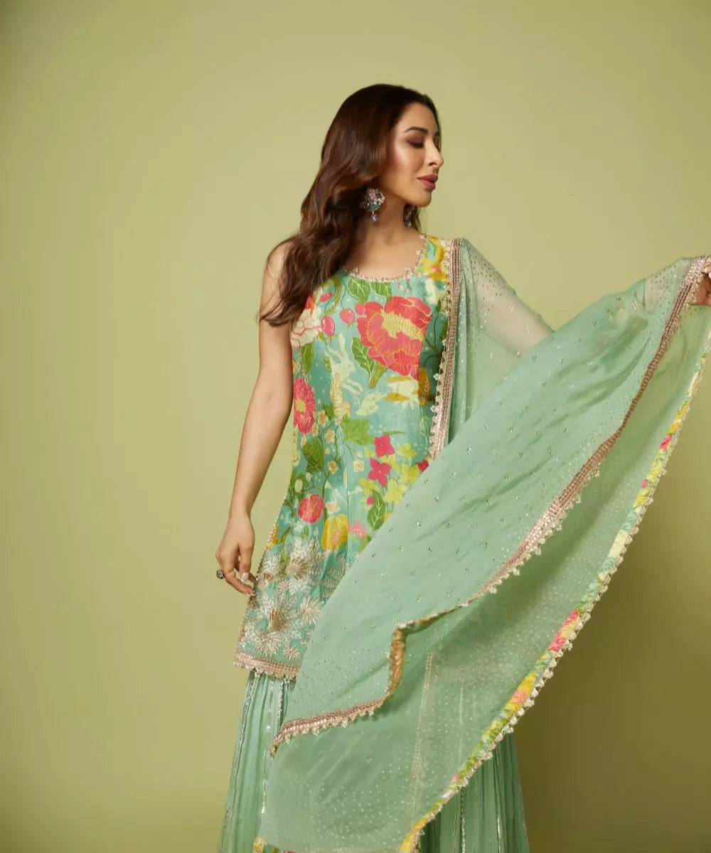 GOPI VAID - Sofina Sharara Set - Celeb