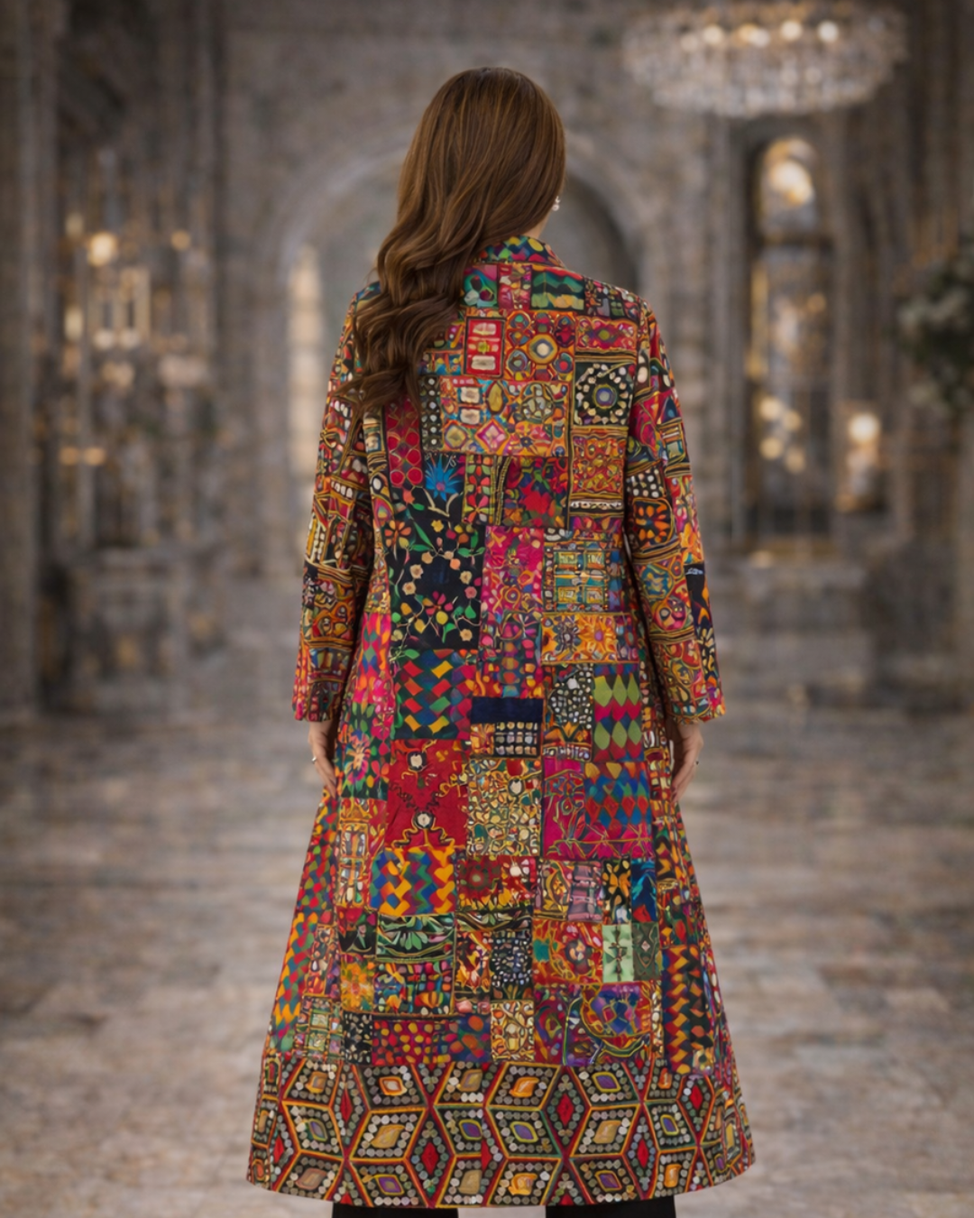 Banjara Trail - The Boheme Patchwork Duster - Multicolor