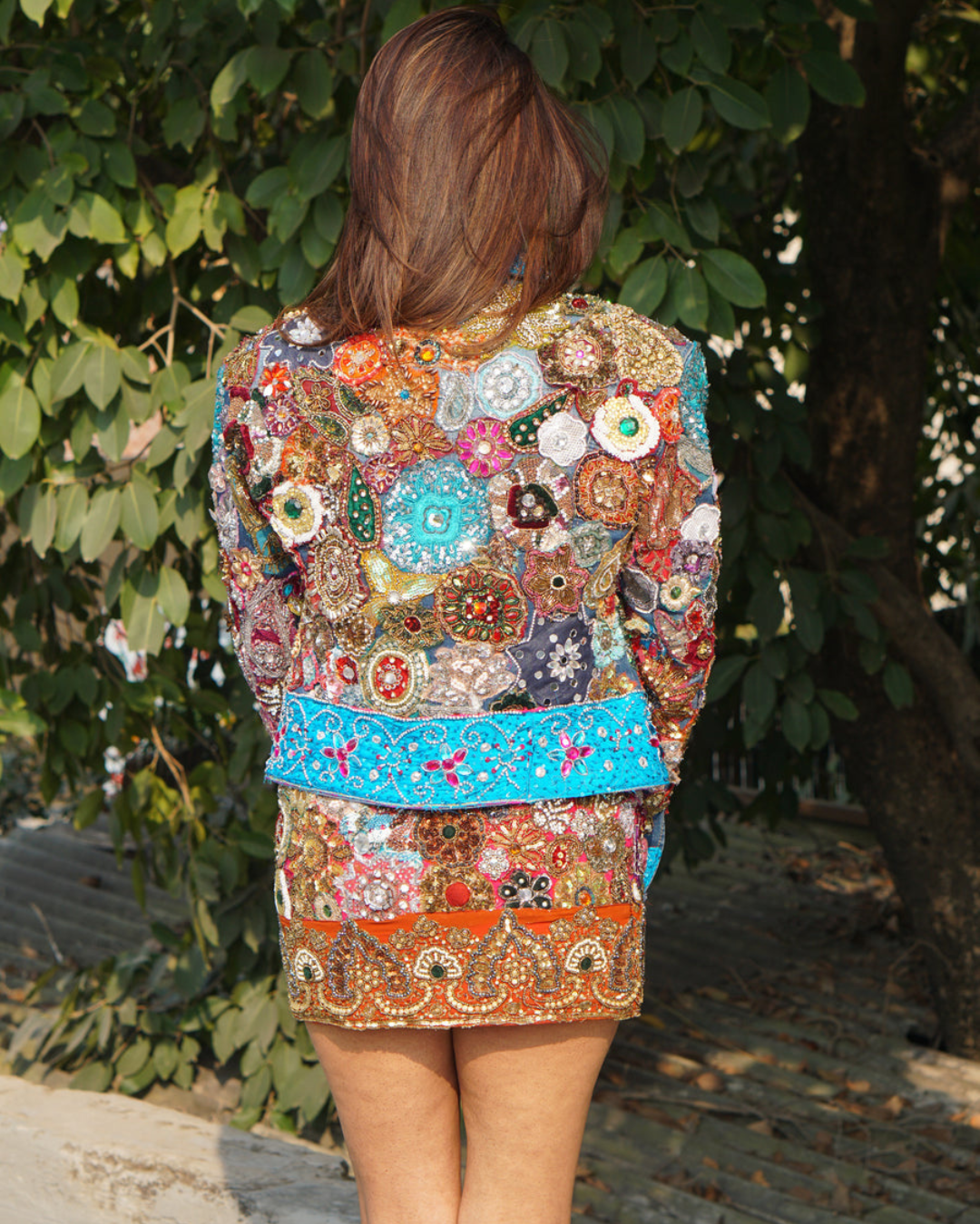 Banjara Trail - Mosaic Embellished Co-Ord Set