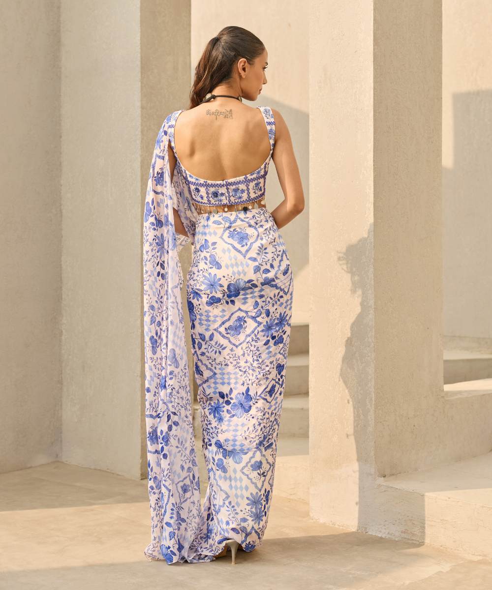 DiyaRajvvir - Amelia collection - Saree set