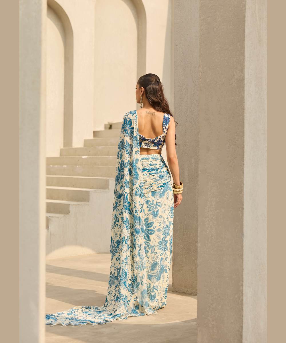 DiyaRajvvir - Amelia collection -  Saree set
