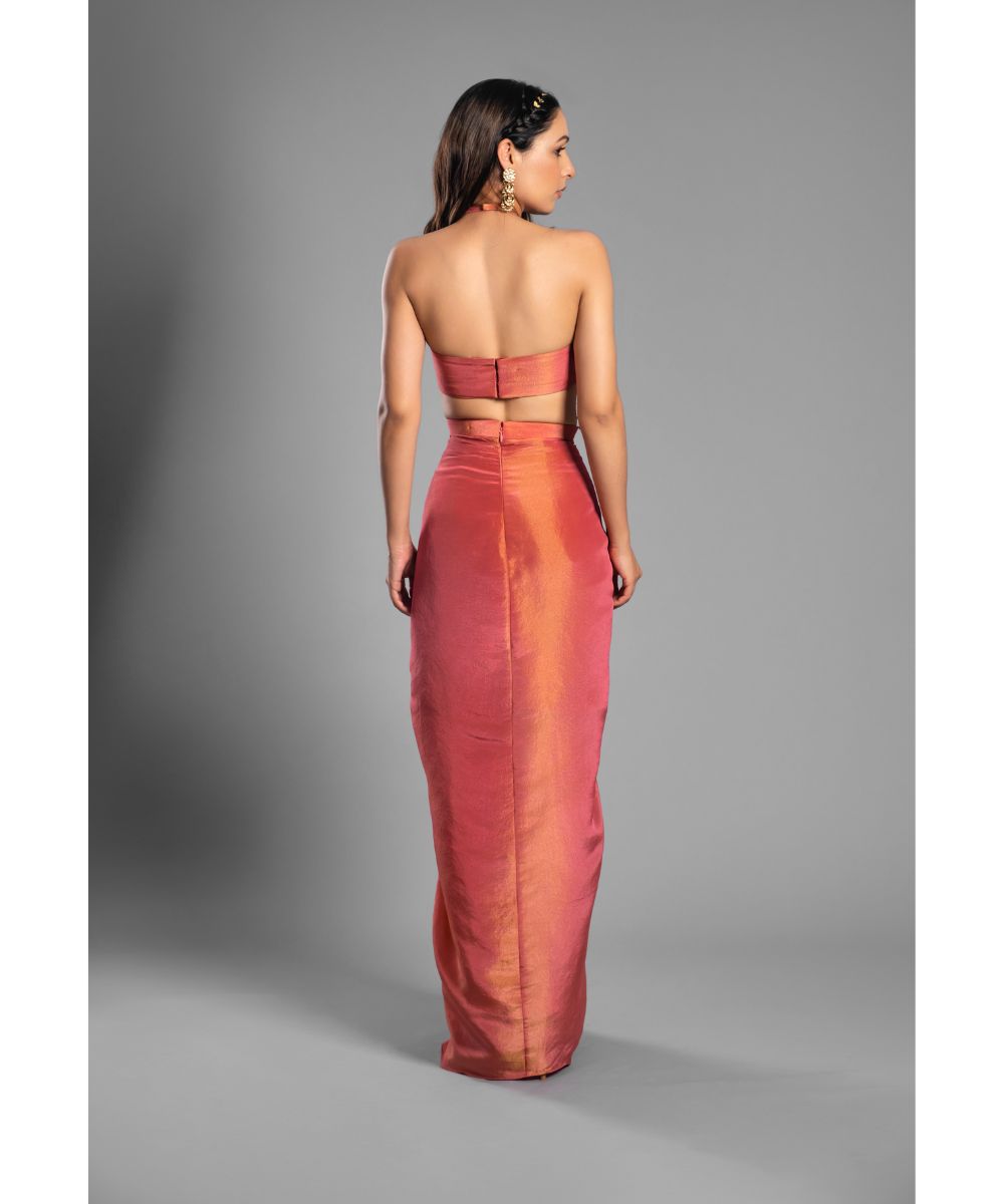 Aastha Sood - Crimson Red Skirt Set