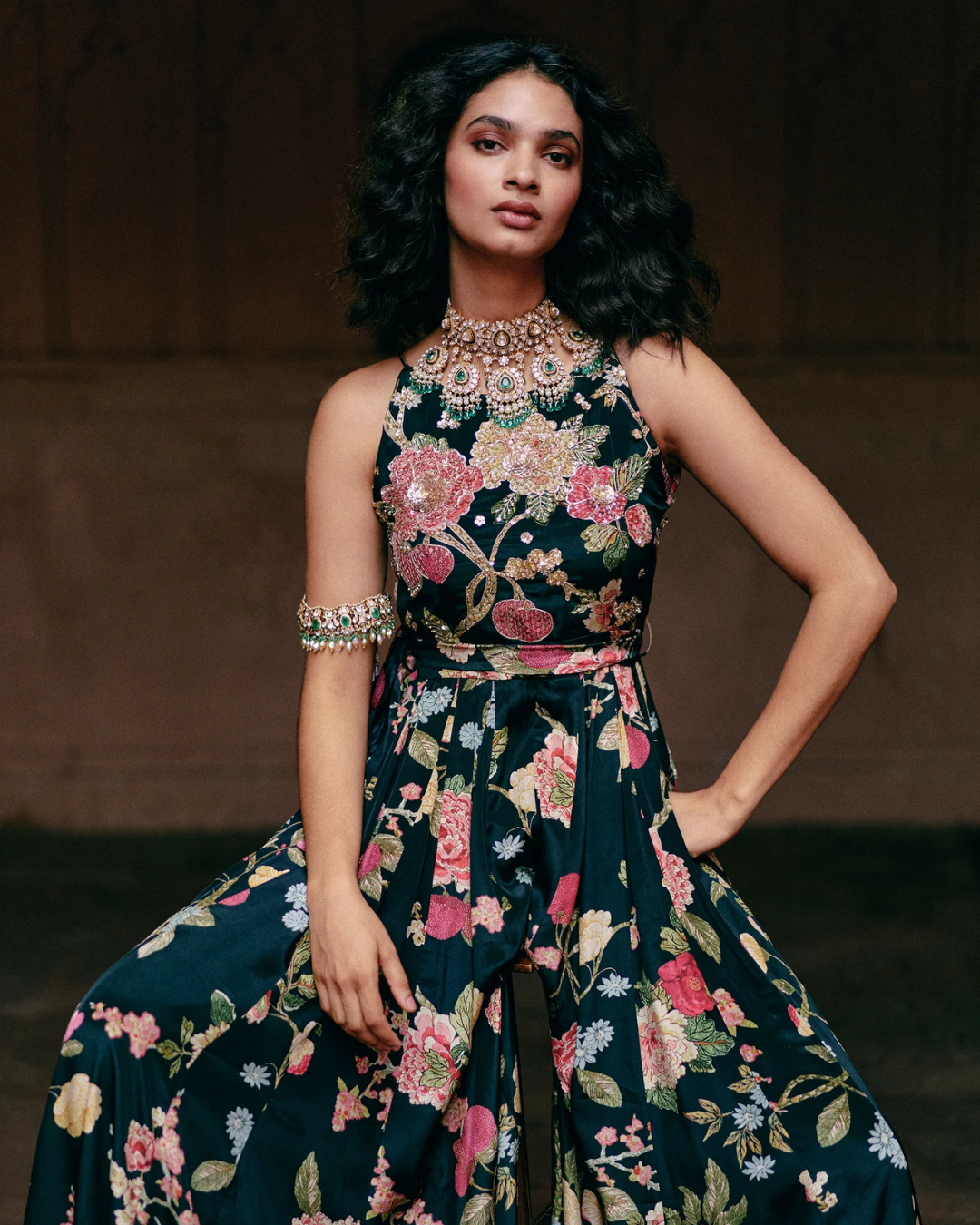 Paulmi and Harsh - Grace Jumpsuit Set from Roop