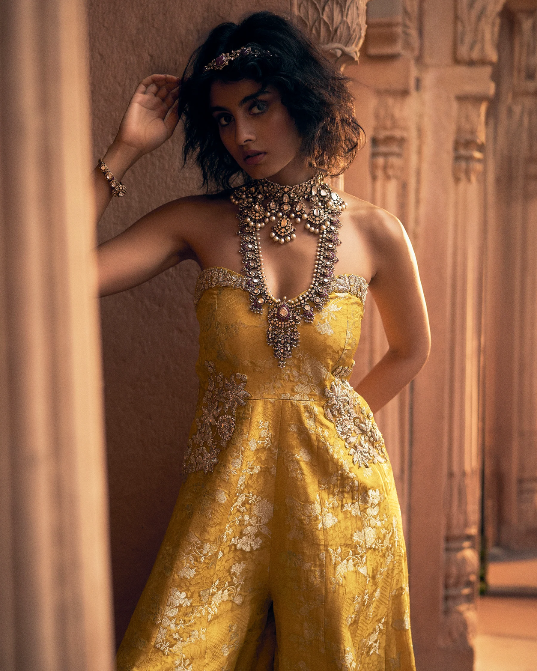 Paulmi and Harsh - Pearl Jumpsuit from Roop
