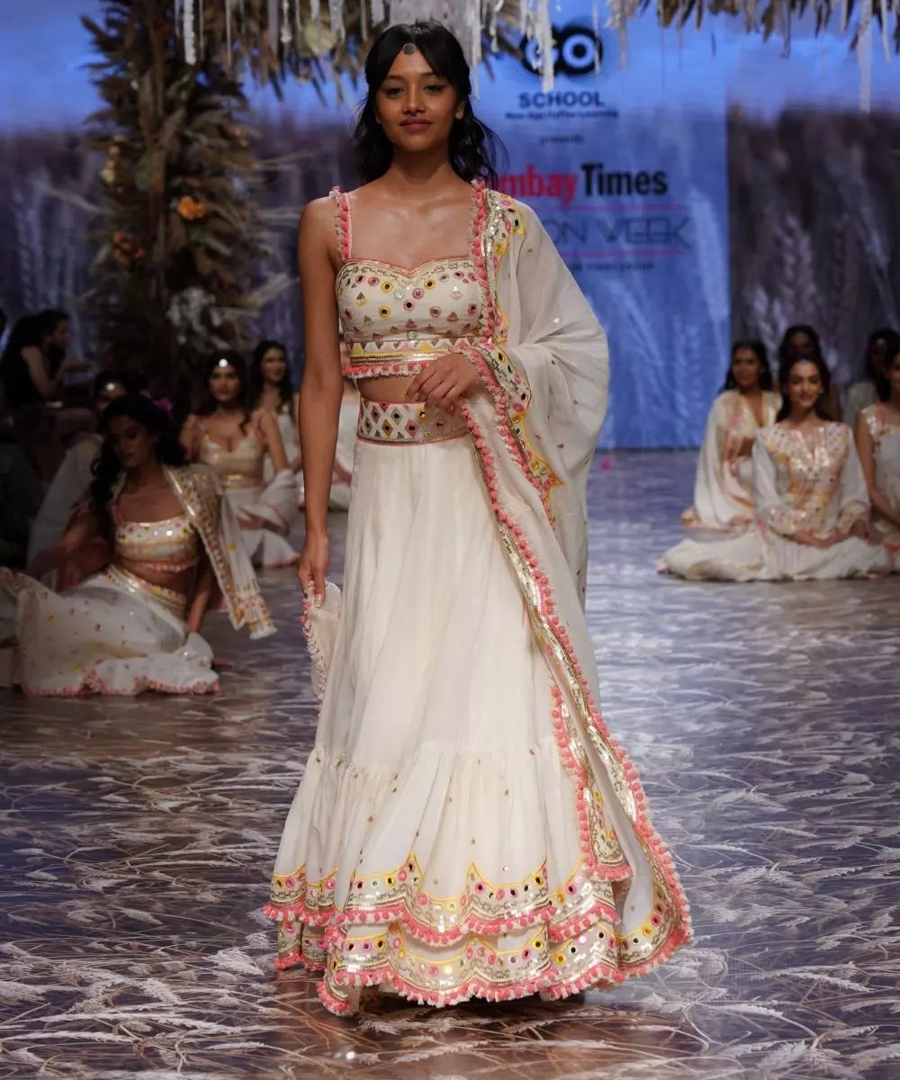GOPI VAID - Vedika Lehenga Set