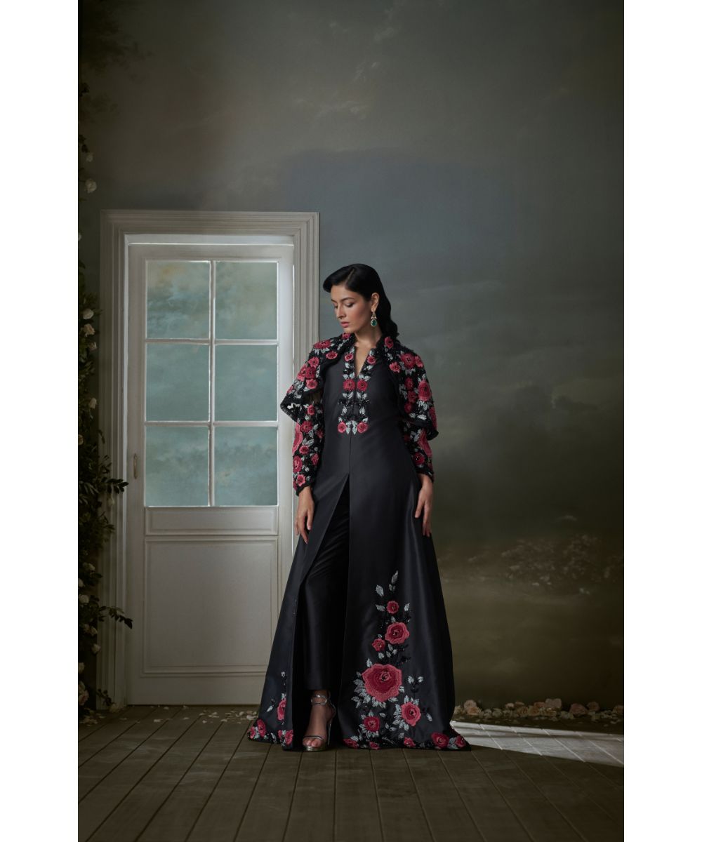 NITIKA GUJRAL - Long Dress with Jacket and Trouser set
