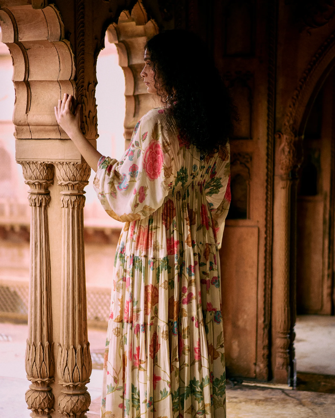 Paulmi and Harsh - Adeline Kaftan Set from Roop