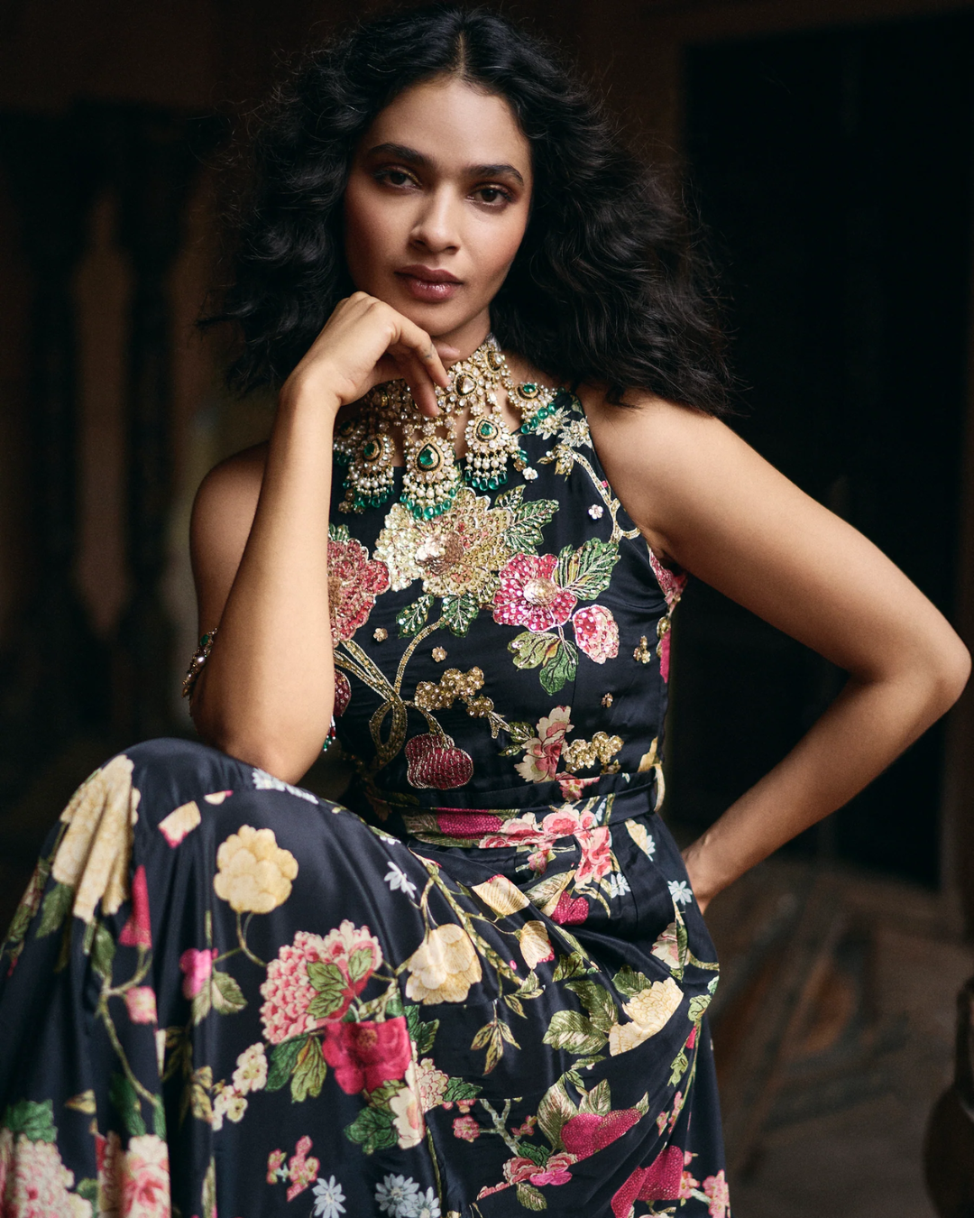 Paulmi and Harsh - Grace Jumpsuit Set from Roop