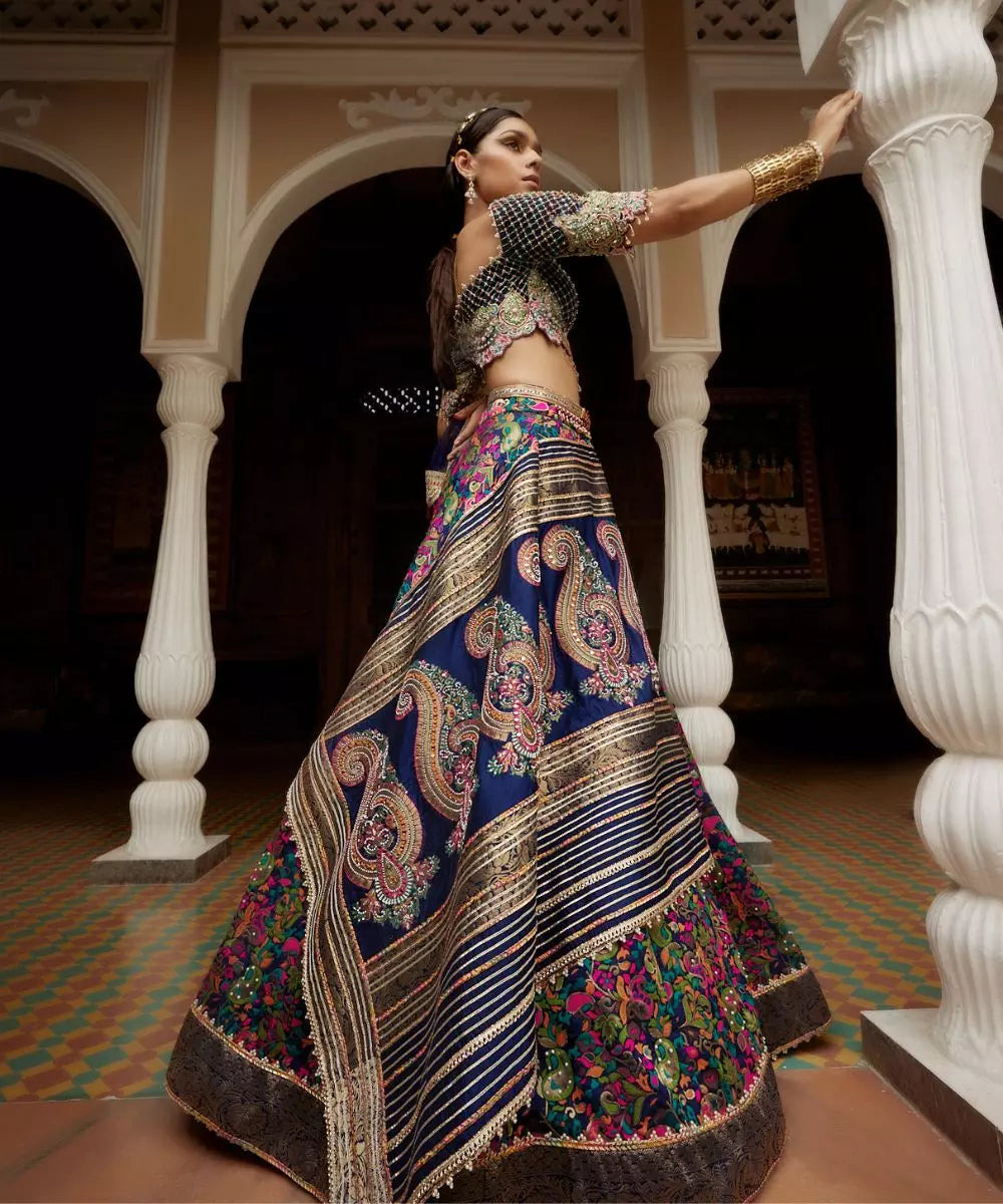 ADITI GUPTA - Floral Print Lehenga set