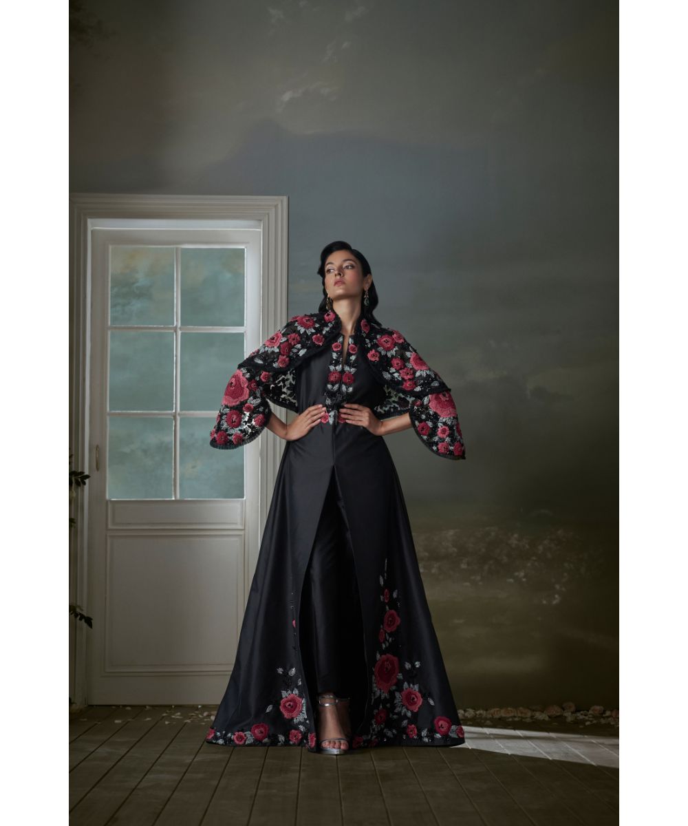 NITIKA GUJRAL - Long Dress with Jacket and Trouser set