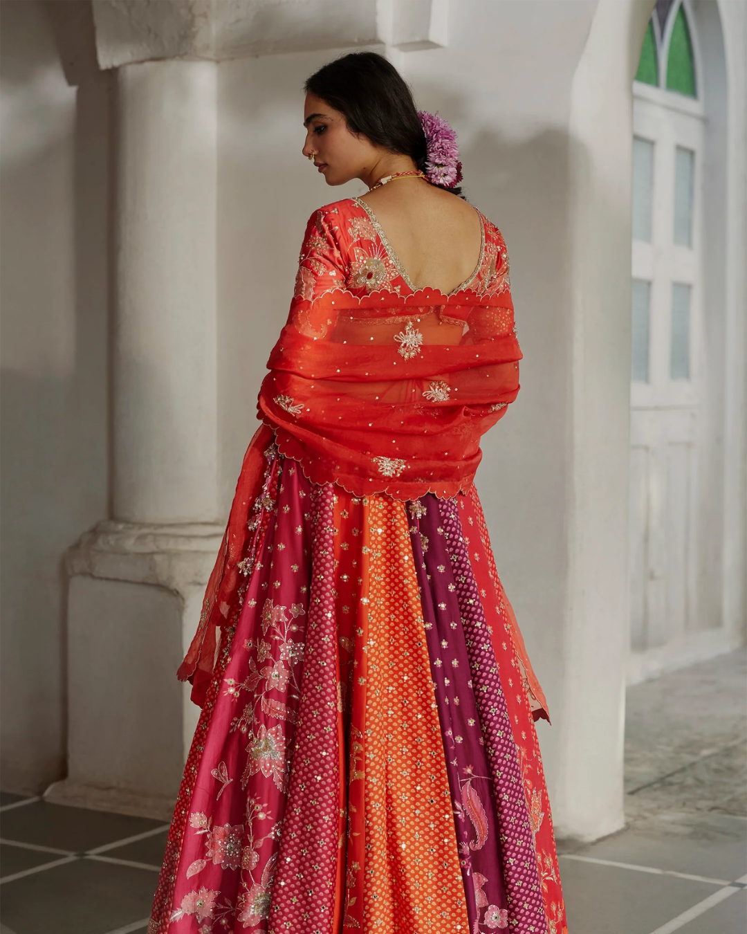 Paulmi and Harsh - Indu Lehenga Set from Tara