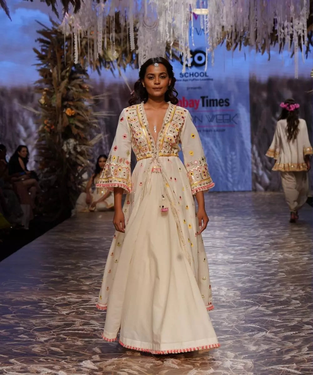 GOPI VAID - Heer Skirt Set