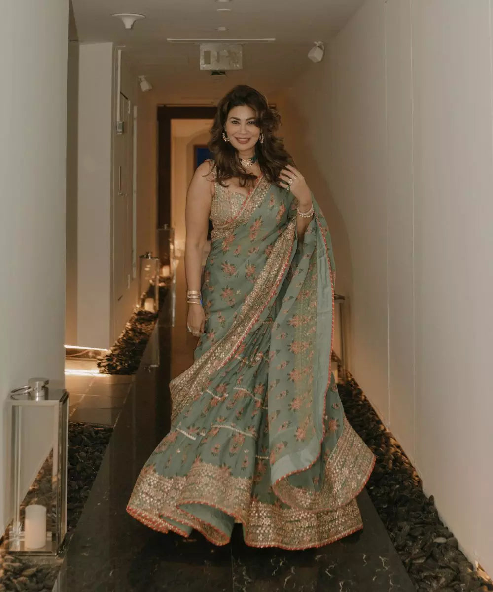 GOPI VAID - Mahira Saree Set - Celeb