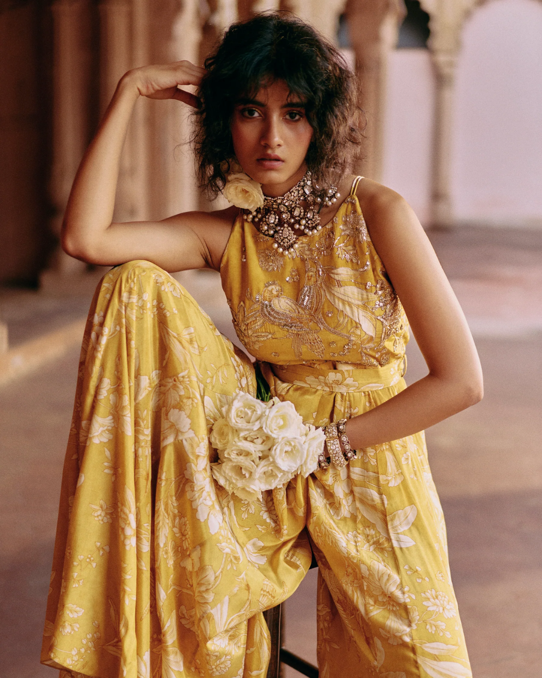 Paulmi and Harsh - Claire Jumpsuit Set from Roop