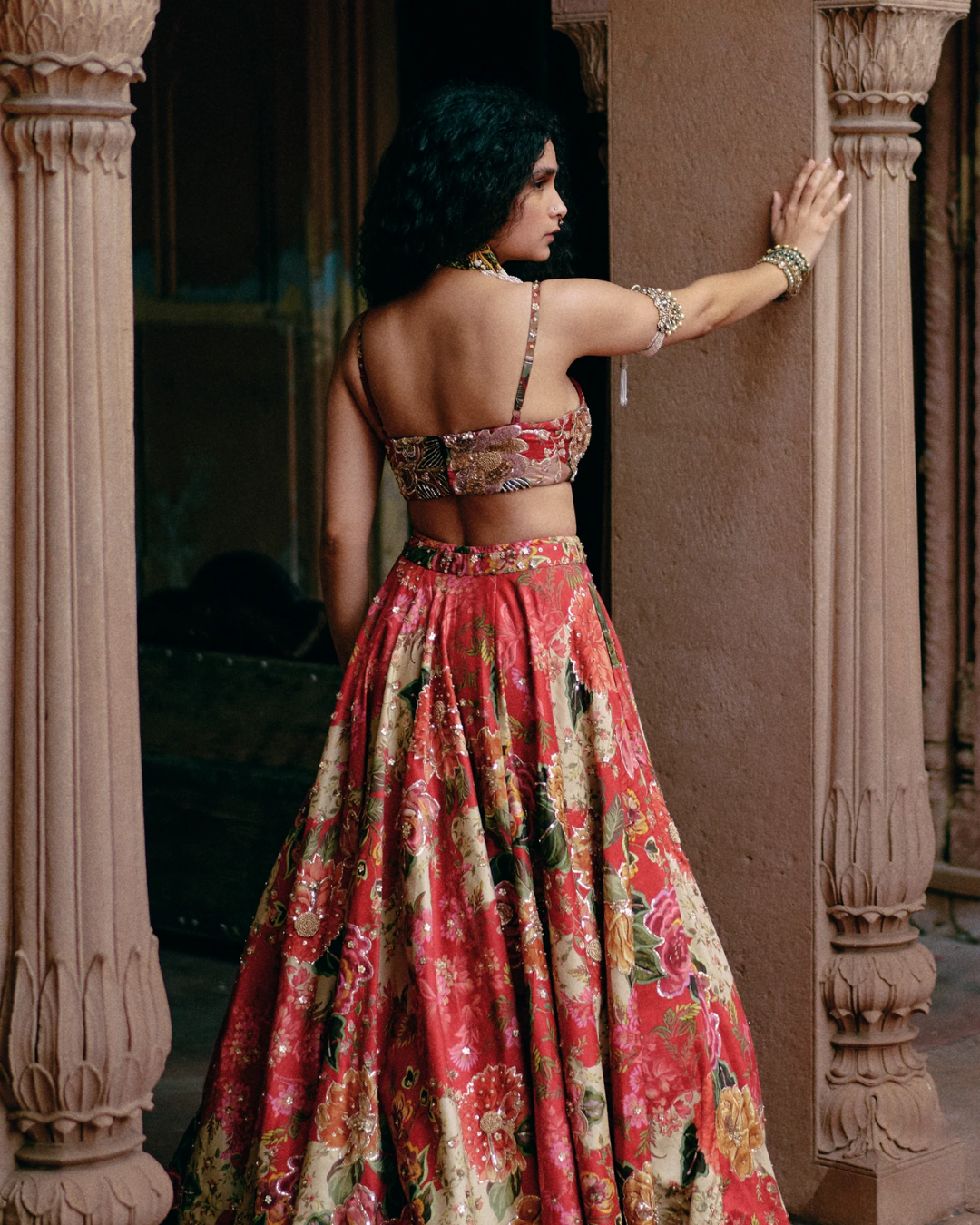 Paulmi and Harsh - River Peplum Lehenga Set from Roop