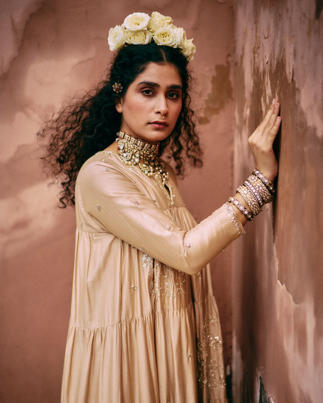 Paulmi and Harsh - Eloise Anarkali from Roop