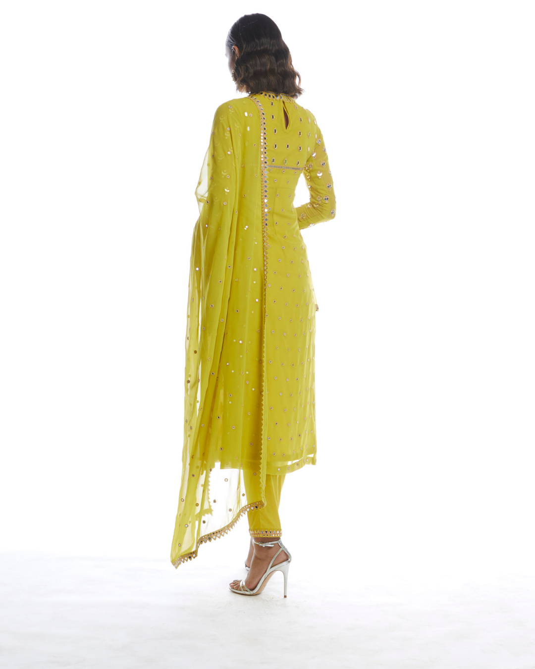 Vvani Vats -  Moss Green Kurta Pant Set from Chamak