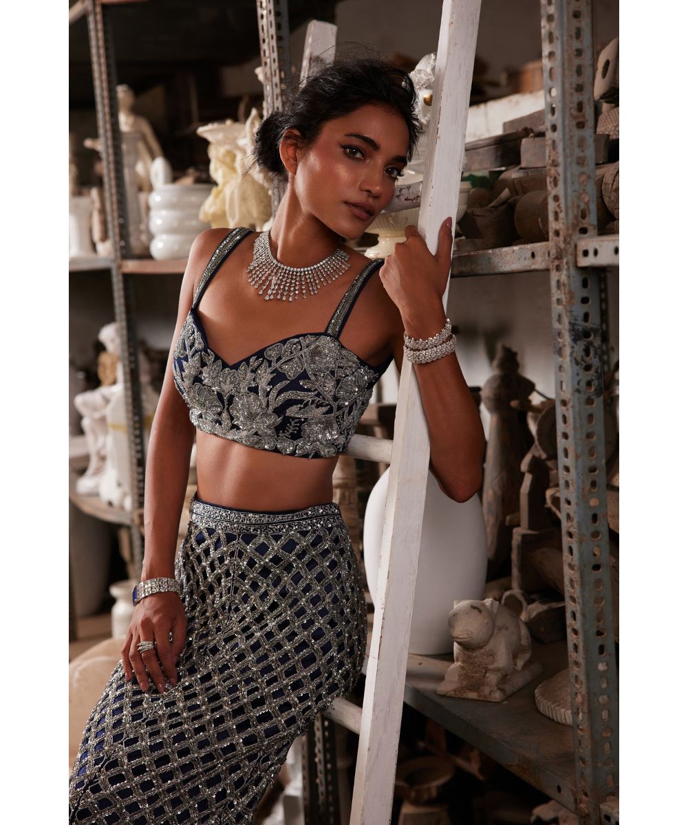 MEHUL GUPTA - Fish Cut Lehenga