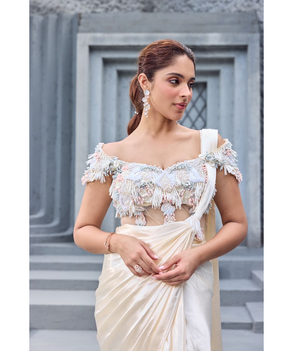 MEHUL GUPTA - Pre-stitched Fusion Saree