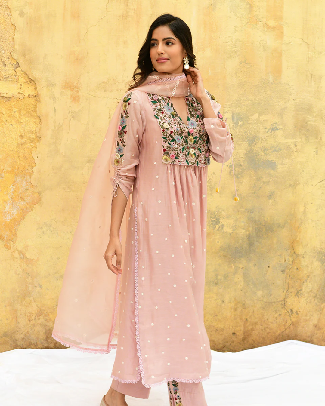 Niti Bothra - Pink Orchid Frockstyle (Sale Piece)