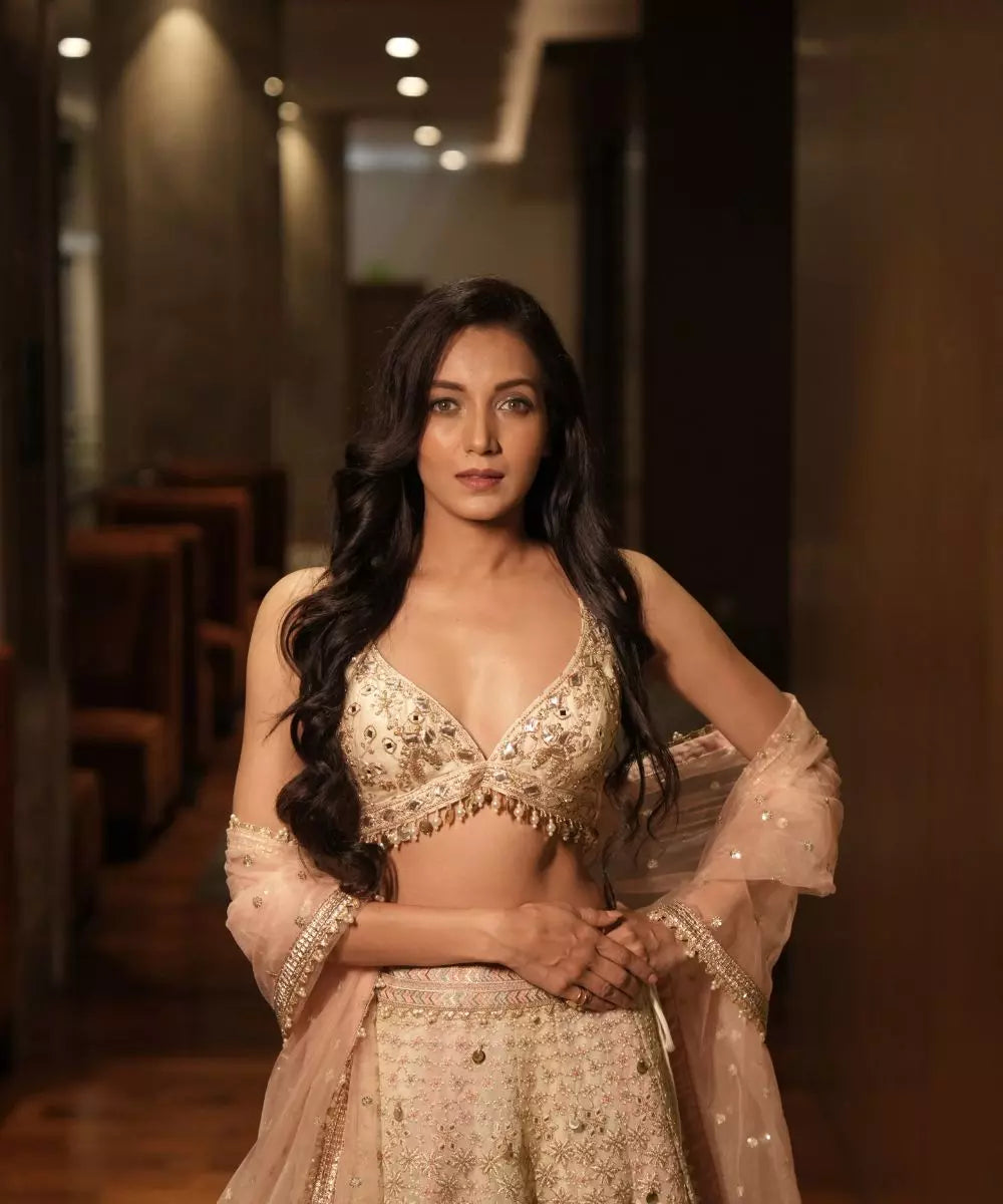 GOPI VAID - Roma Lehenga Set - Celab