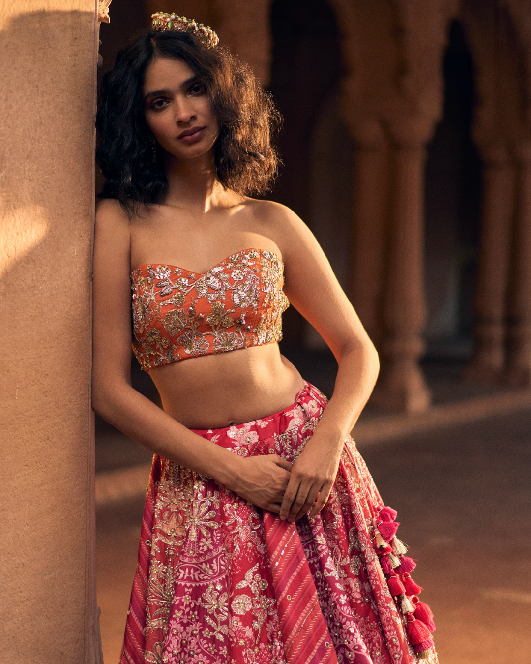 Paulmi and Harsh - Ava Lehenga Set from Roop