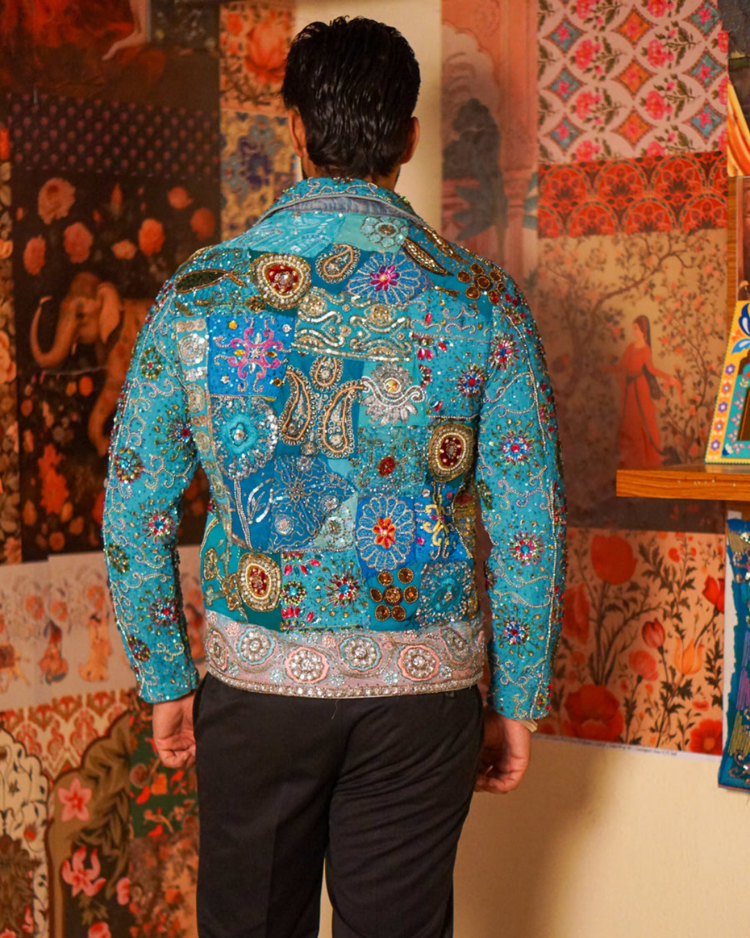 Banjara Trail - Zar-e-Firoza Regal Embellished Jacket