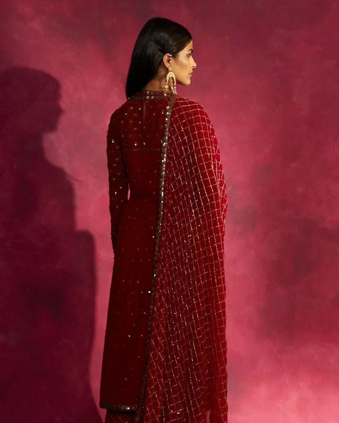 Vvani Vats - Deep Red Kurta Set from Chand