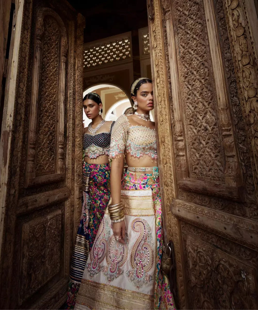 ADITI GUPTA - Floral Print Lehenga set