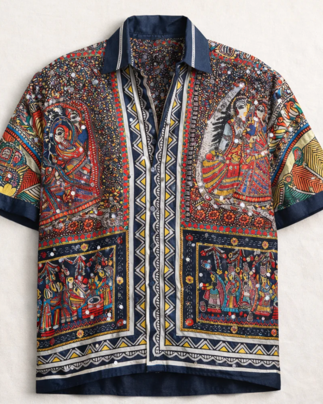 Banjara Trail - Madhubani Legacy Art Shirt