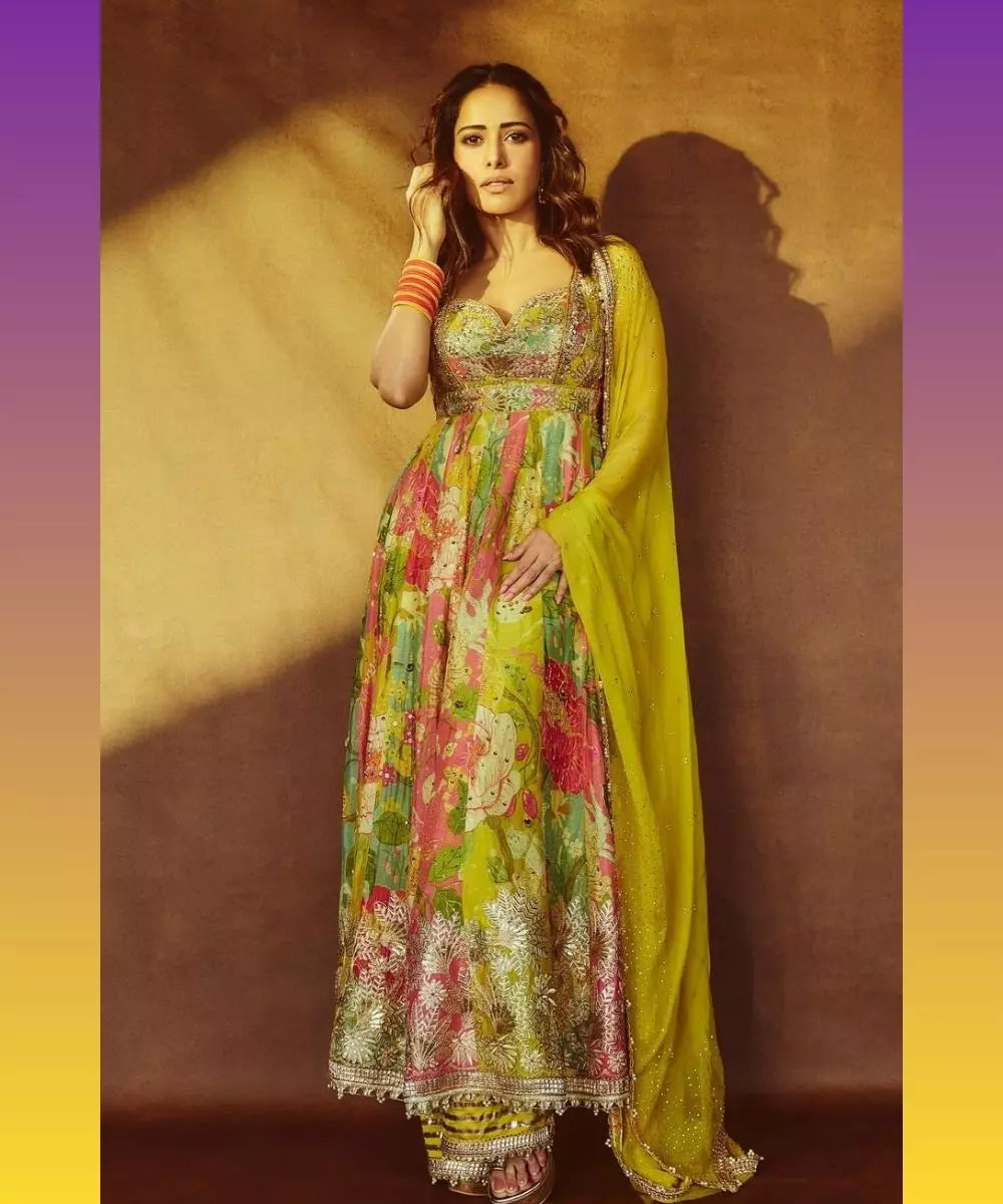 GOPI VAID - Nushrat Anarkali Set - Celeb