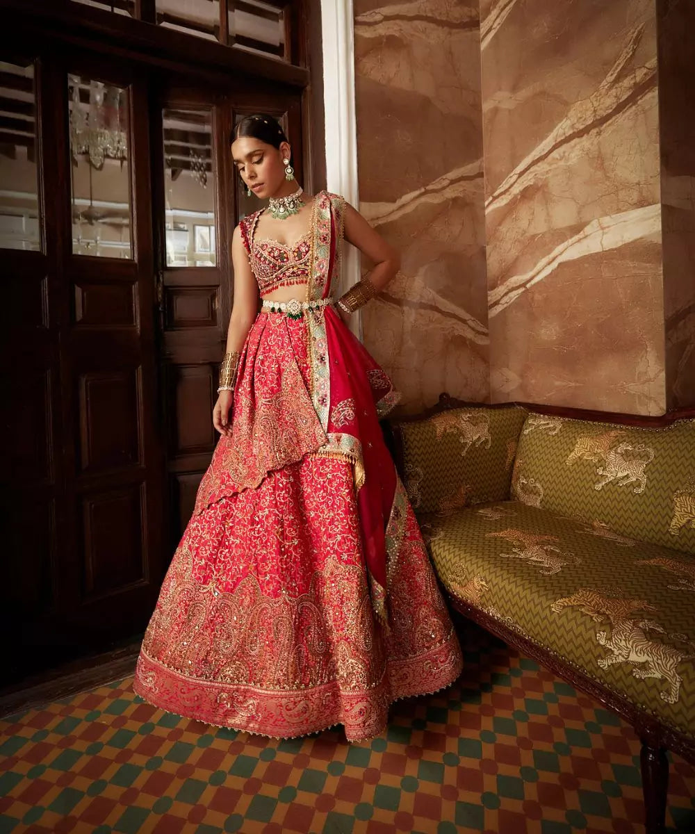 ADITI GUPTA - Jamawar Lehenga set