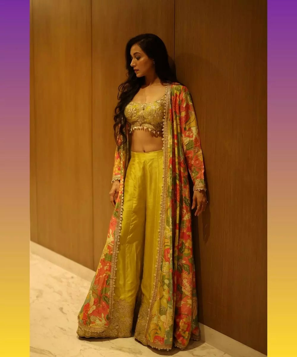 GOPI VAID - Parul Jacket Pant Set - Celeb