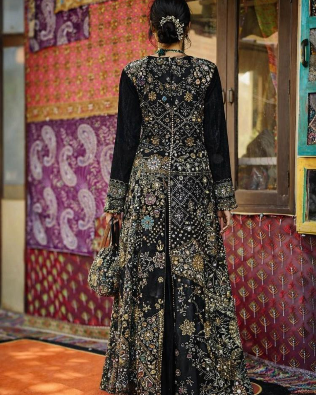 Banjara Trail - Ghazal Embellished Shrug