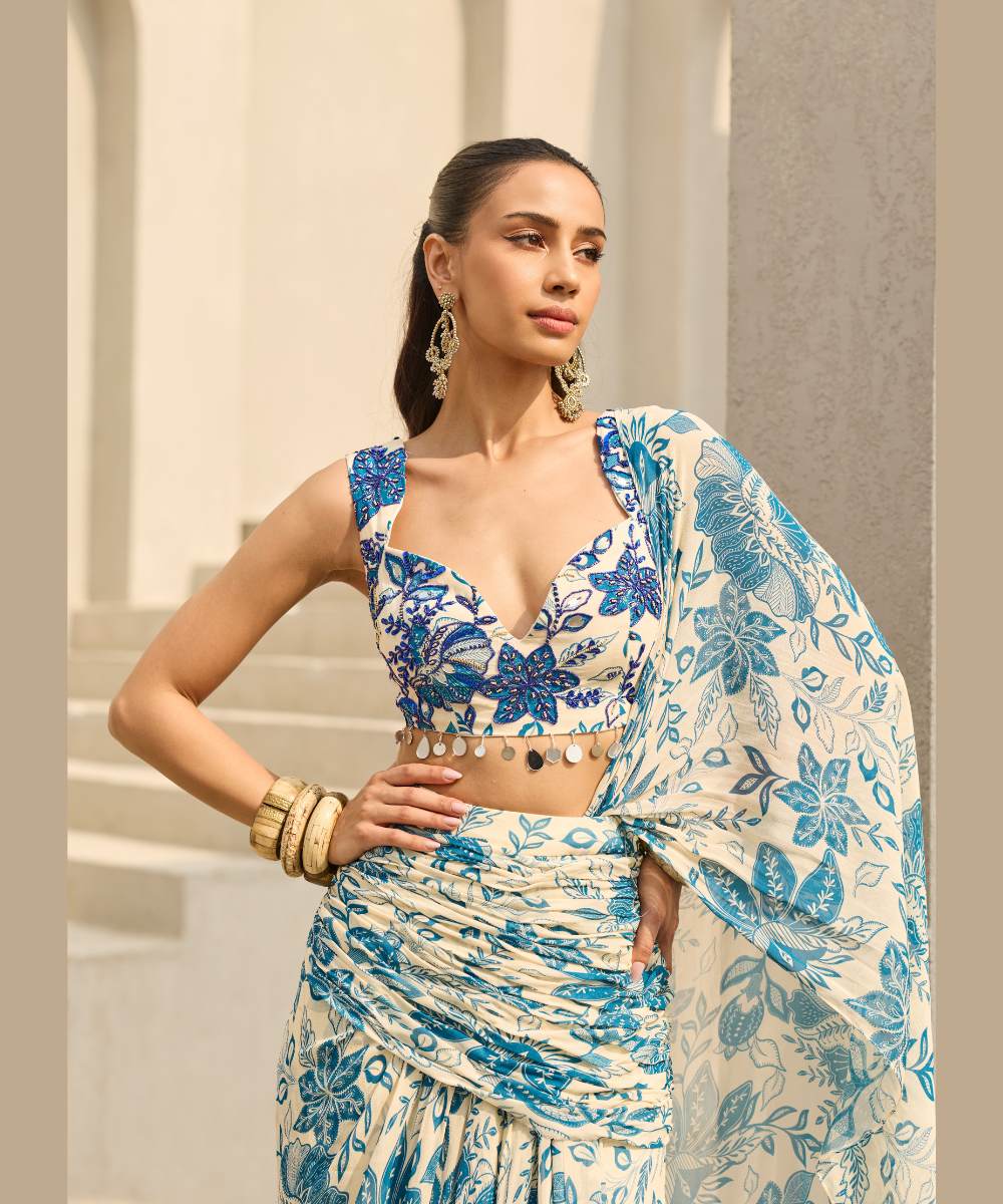 DiyaRajvvir - Amelia collection -  Saree set