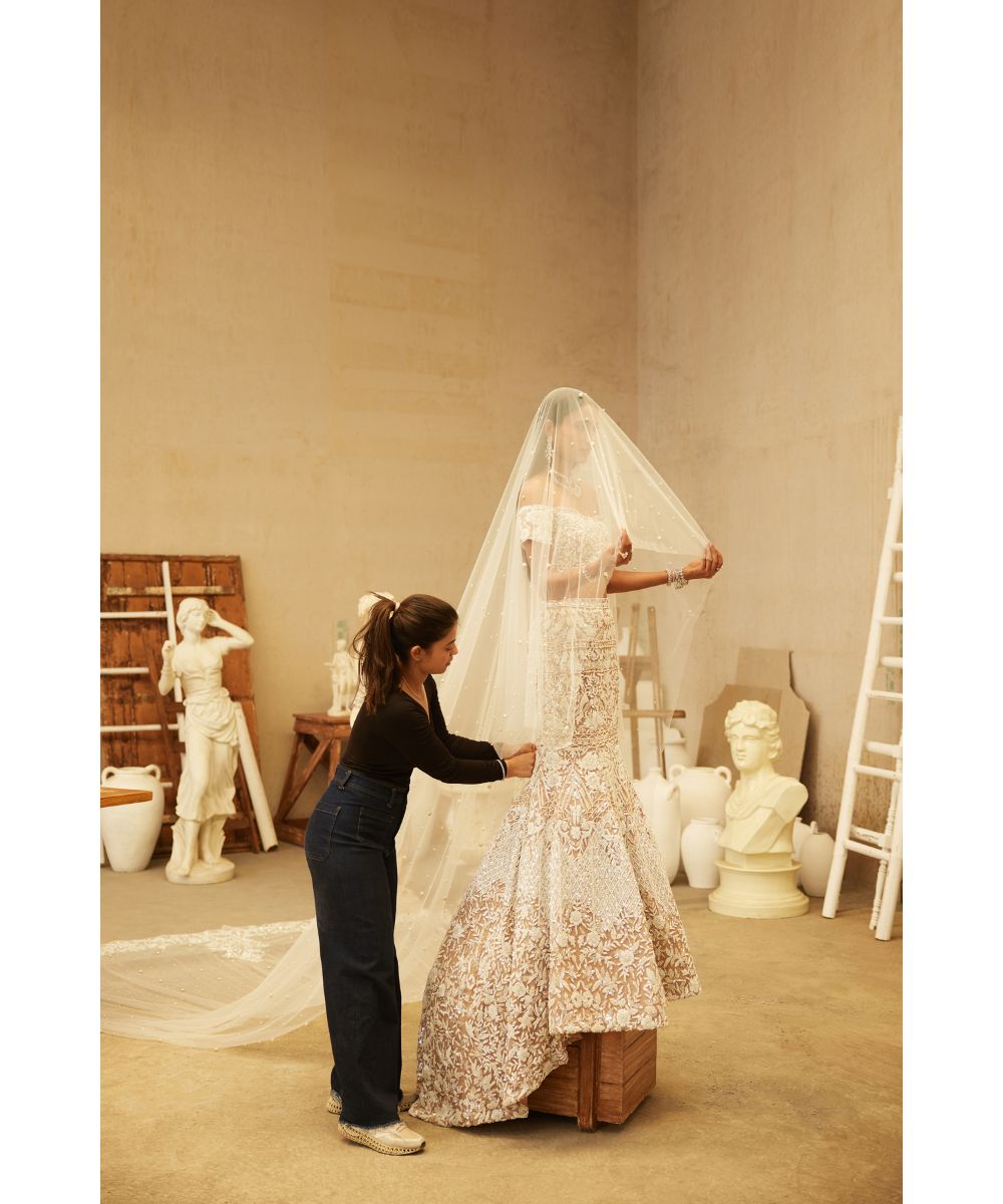 MEHUL GUPTA - Fish cut Lehenga