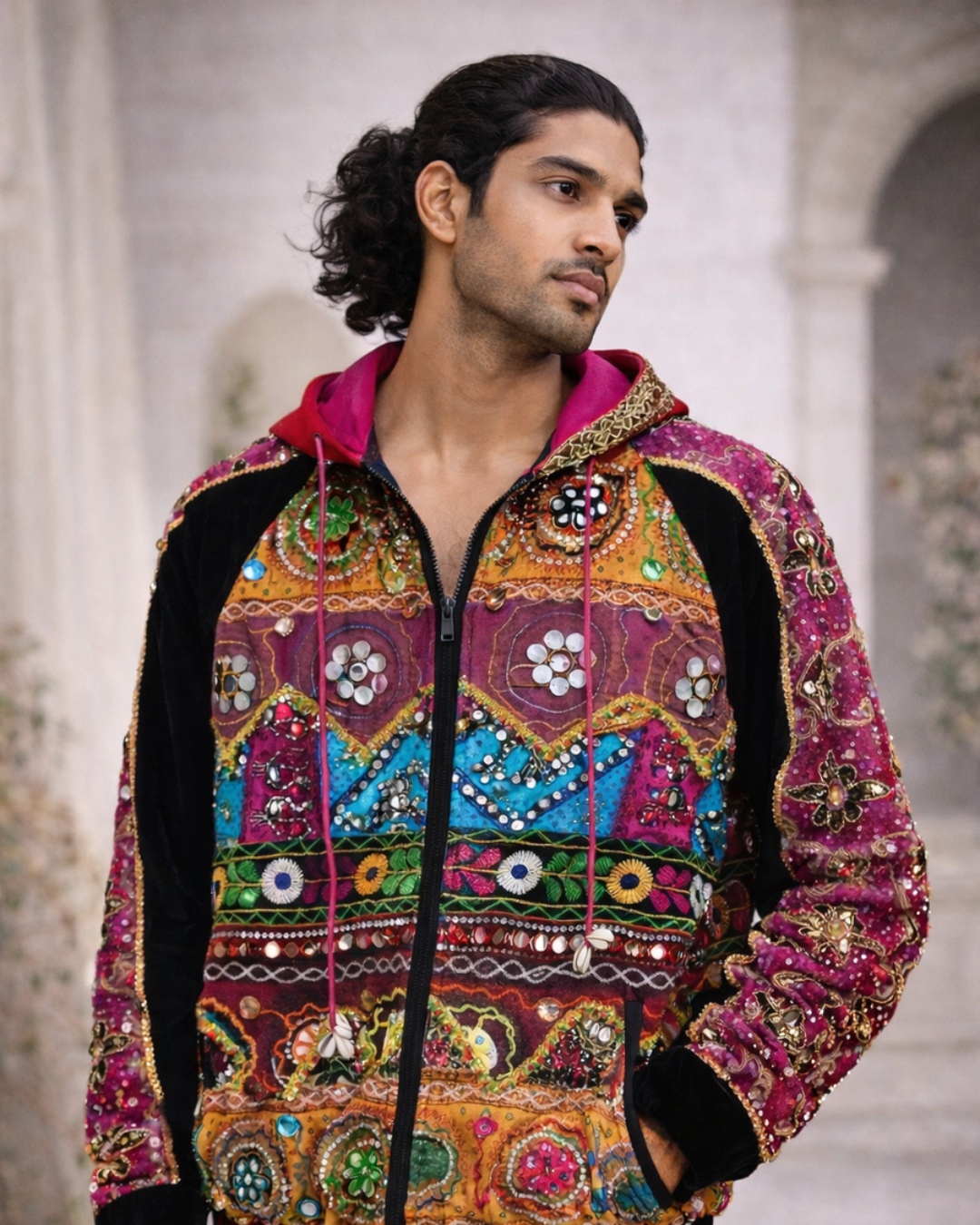 Banjara Trail - Banjara Embellished Hoodie