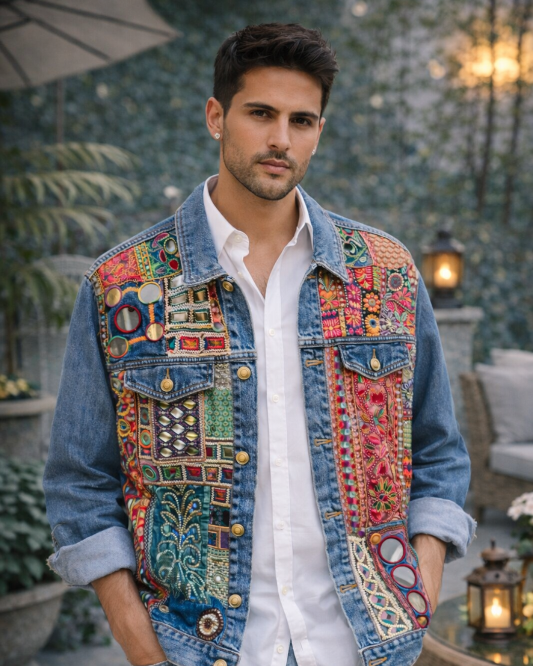 Banjara Trail - Roots & Mirrors Patchwork Jacket
