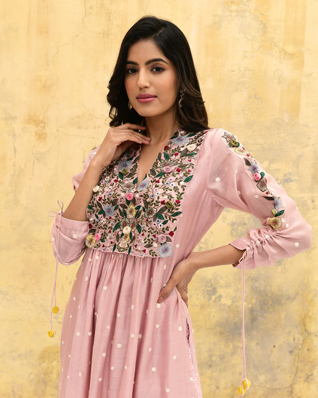 Niti Bothra - Pink Orchid Frockstyle (Sale Piece)