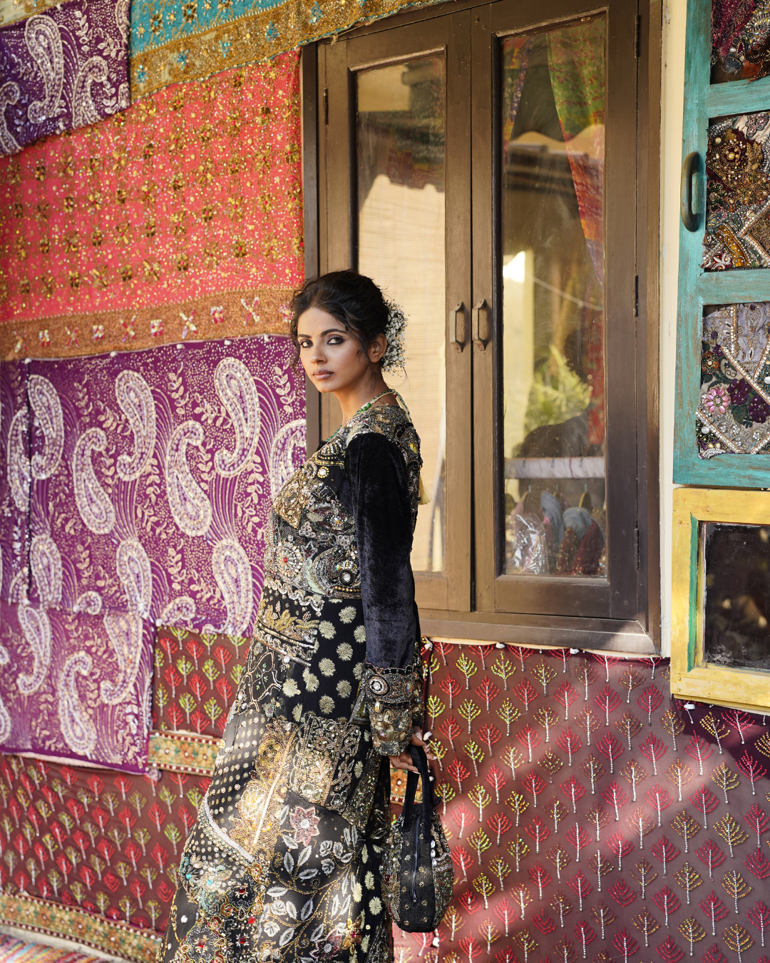 Banjara Trail - Ghazal Embellished Shrug