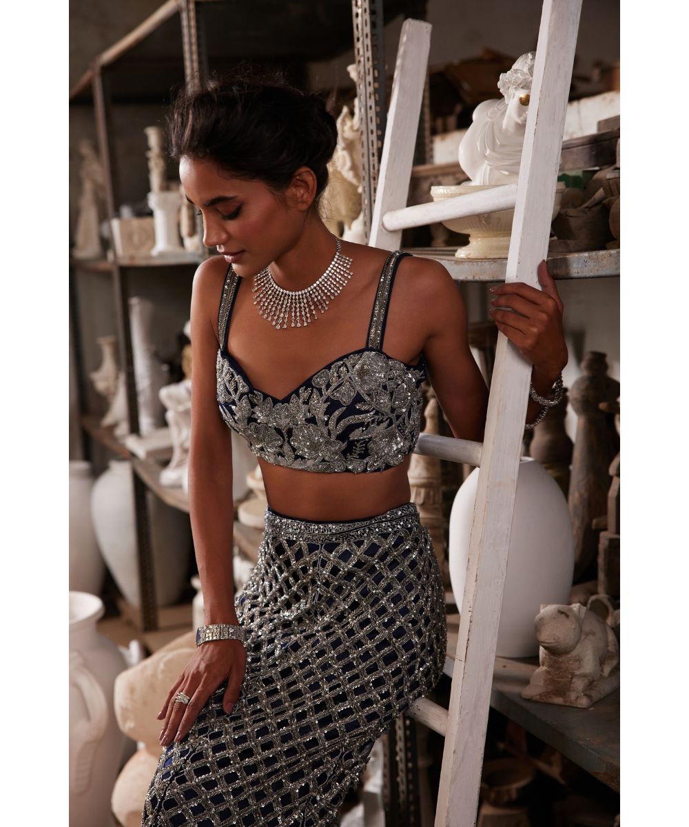 MEHUL GUPTA - Fish Cut Lehenga