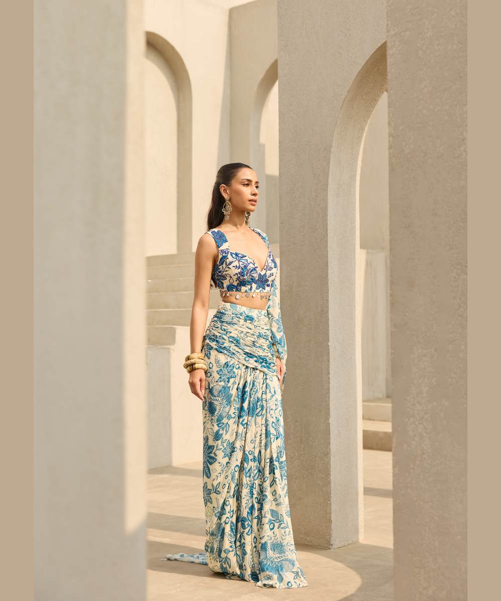 DiyaRajvvir - Amelia collection -  Saree set