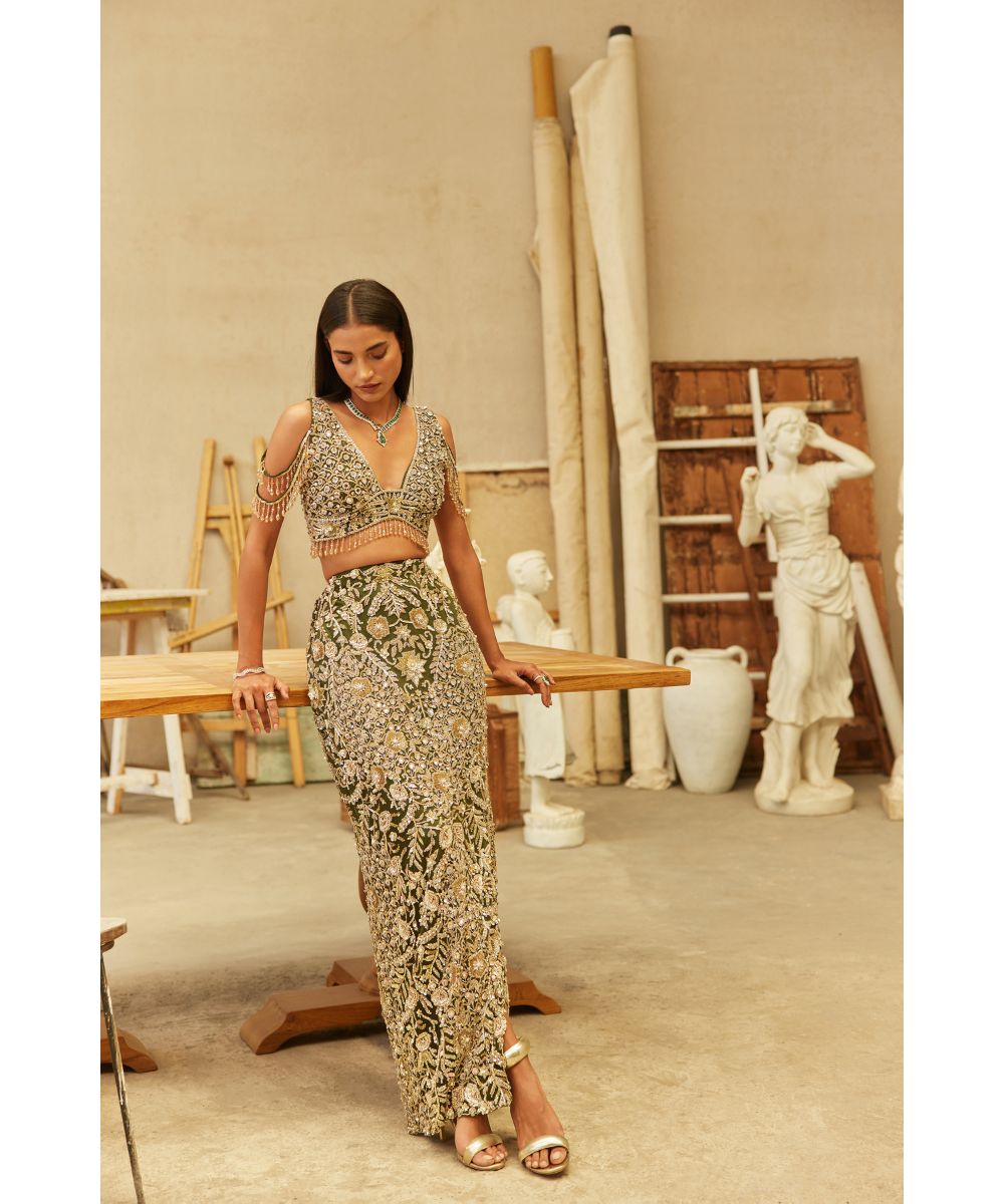 MEHUL GUPTA - Skirt Co-ord - Skirt set