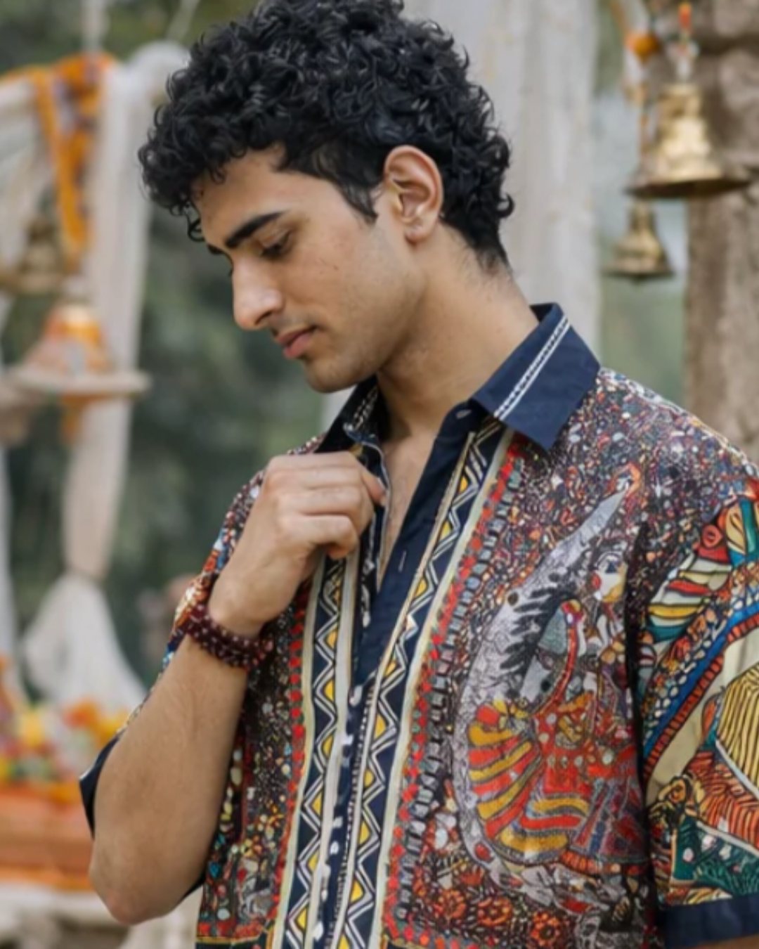 Banjara Trail - Madhubani Legacy Art Shirt