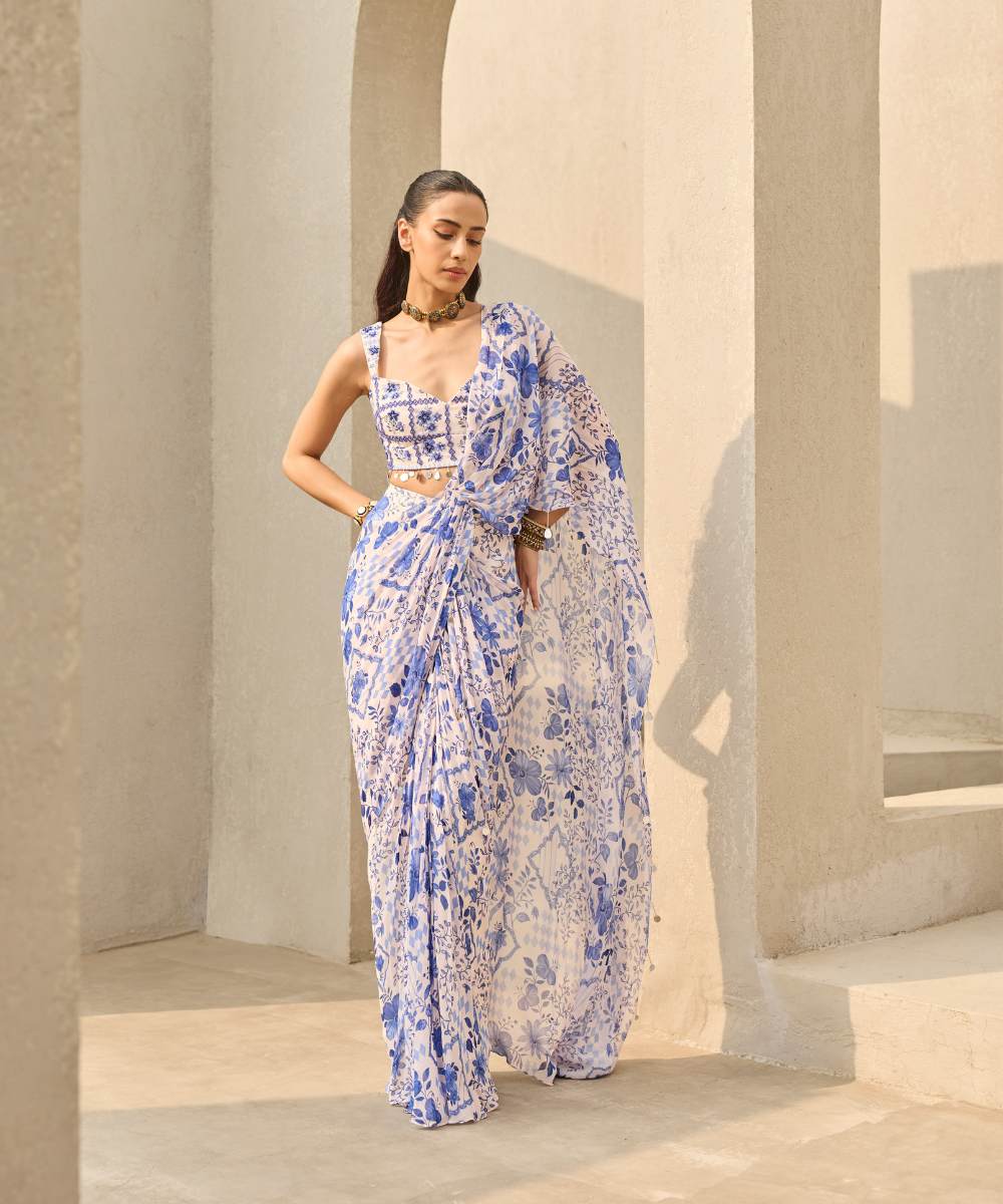 DiyaRajvvir - Amelia collection - Saree set