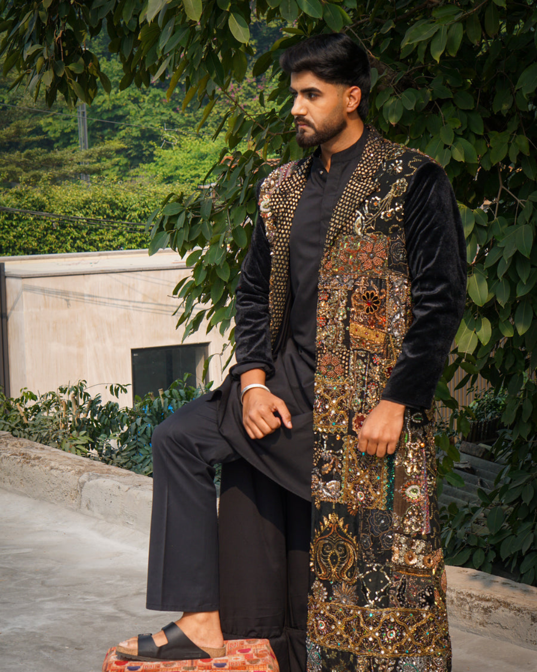 Banjara Trail - Sultan-e-Noor Regal Heritage Sherwani Coat
