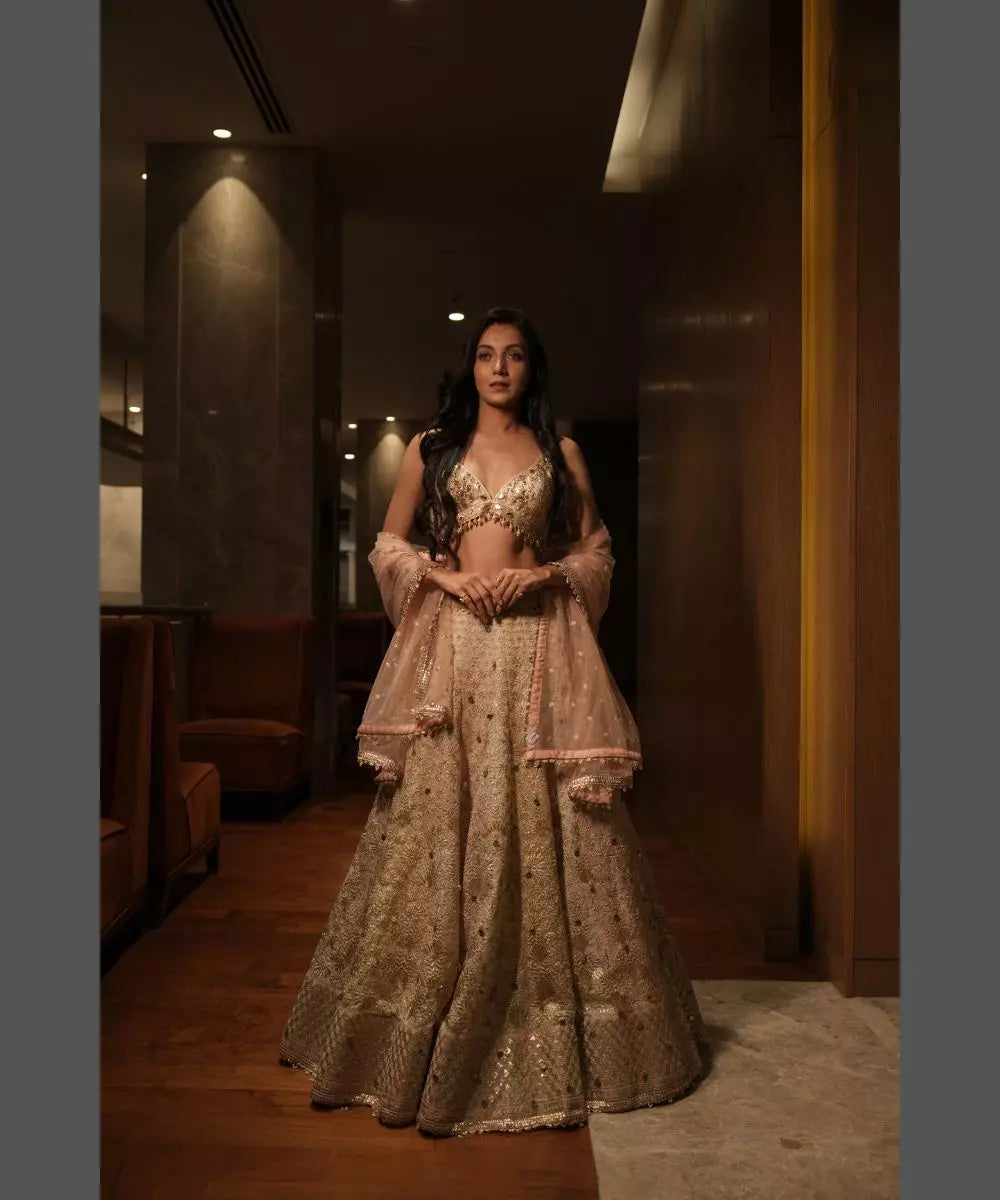 GOPI VAID - Roma Lehenga Set - Celab